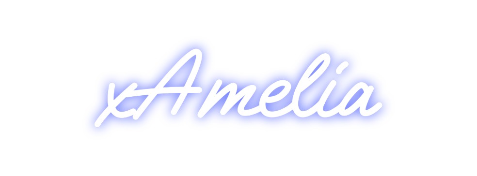 Custom Neon: xAmelia
