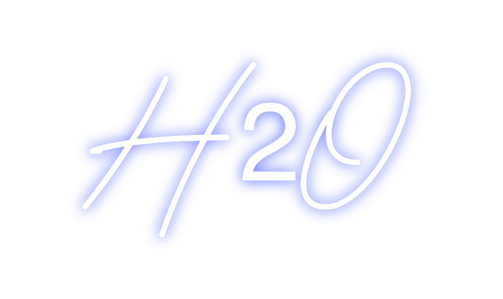 Custom Neon: H2O