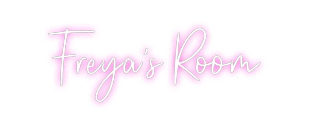 Custom Neon: Freya’s Room