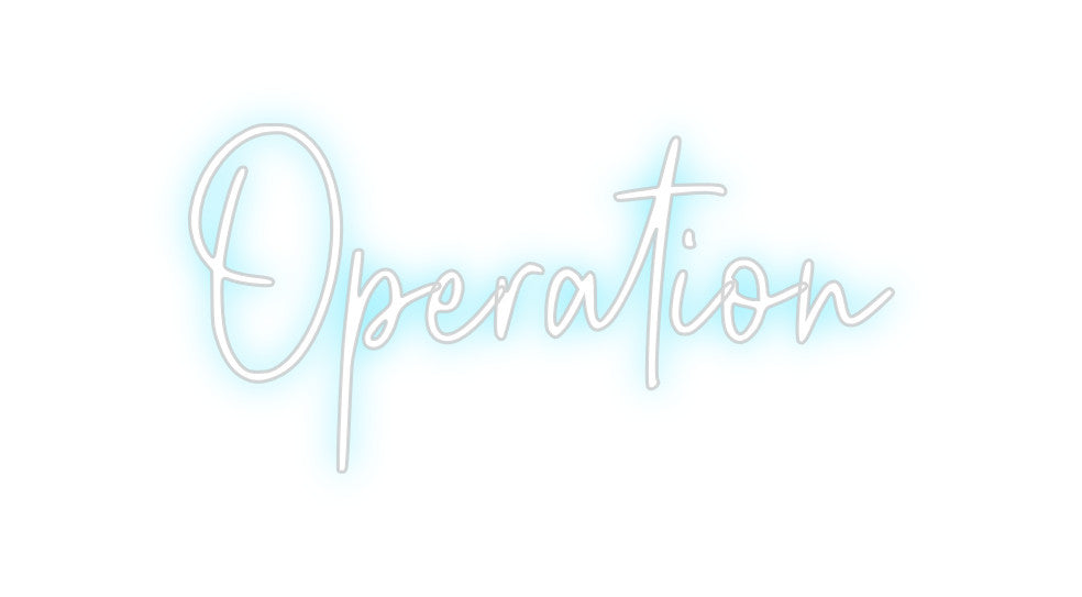 Custom Neon: Operation