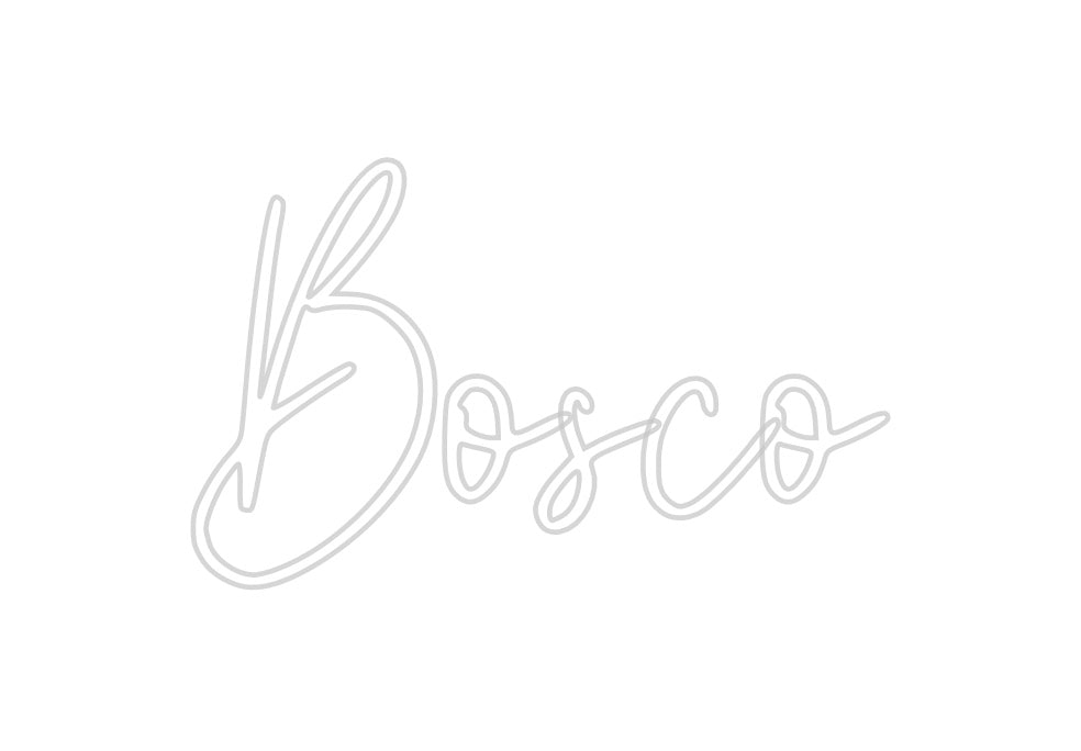Custom Neon: Bosco