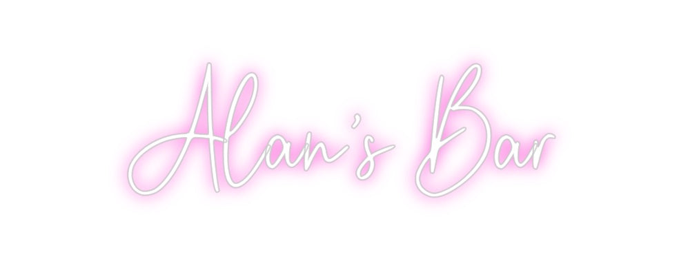 Custom Neon: Alan’s Bar