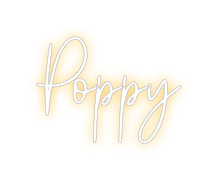 Custom Neon: Poppy