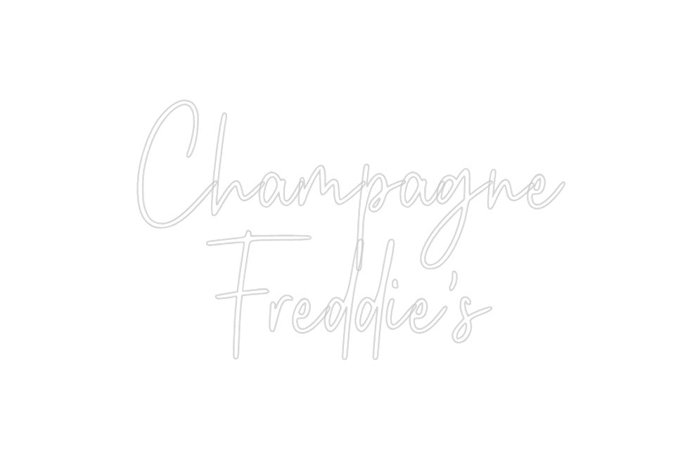 Custom Neon: Champagne 
F...