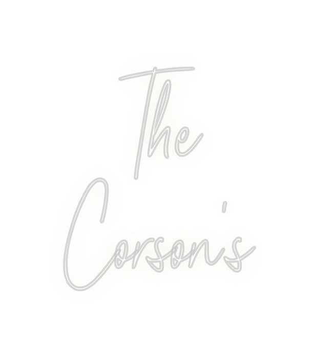 Custom Neon: The 
Corson's