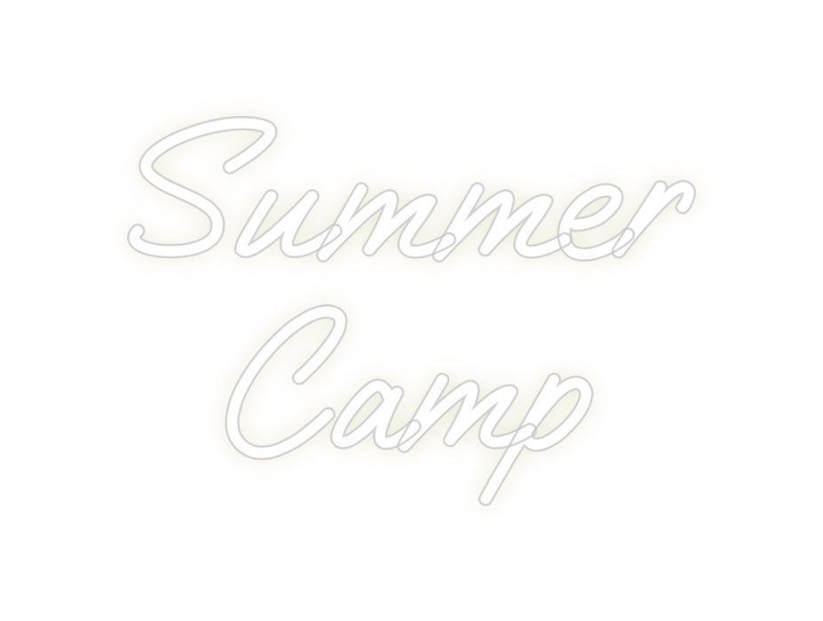 Custom Neon: Summer
Camp