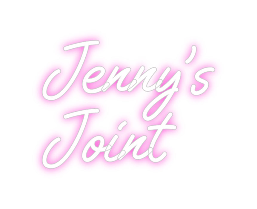 Custom Neon: Jenny’s
Joint