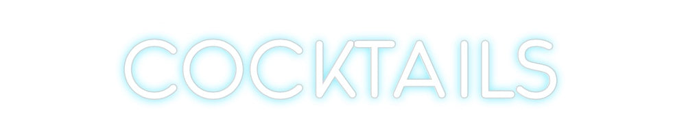 Custom Neon: Cocktails