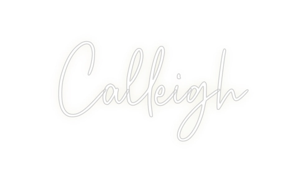 Custom Neon: Calleigh