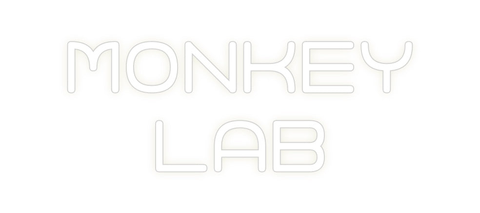 Custom Neon: MONKEY
 LAB