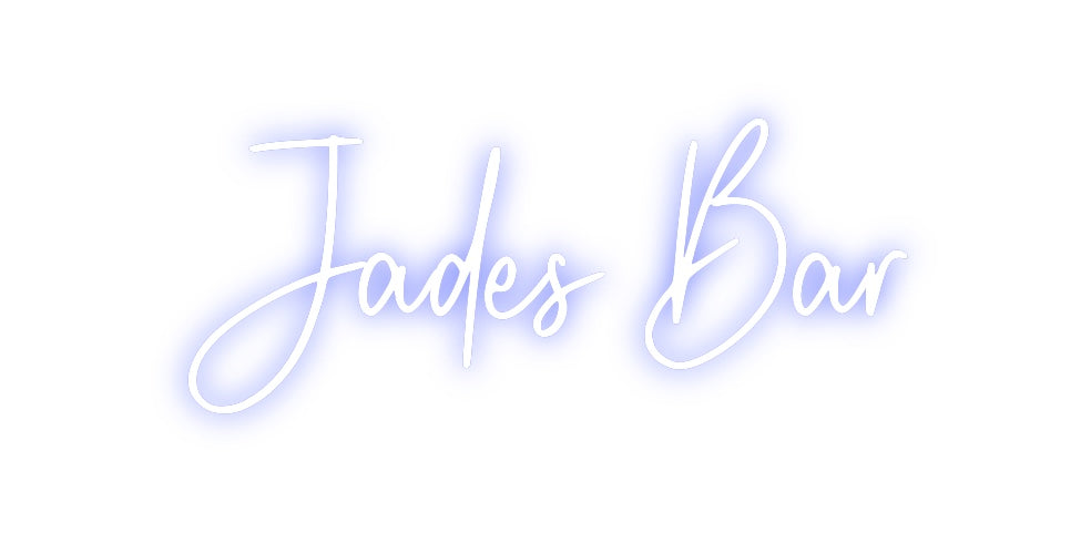 Custom Neon: Jades Bar