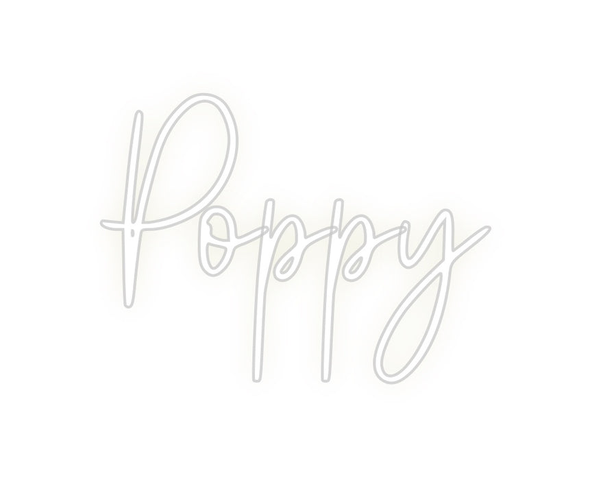 Custom Neon: Poppy