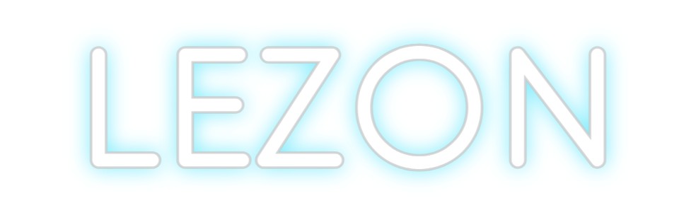 Custom Neon: LEZON