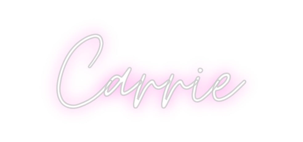 Custom Neon: Carrie