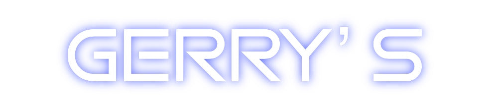 Custom Neon: Gerry’ s