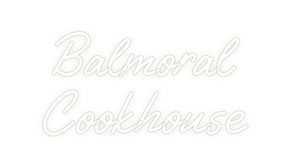 Custom Neon: Balmoral
Coo...