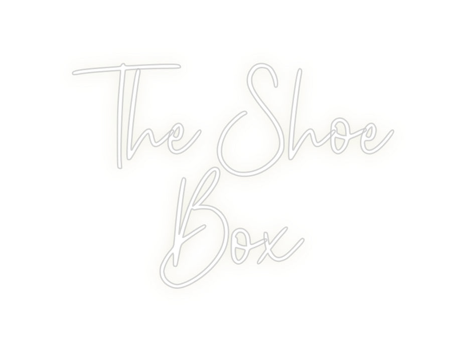 Custom Neon: The Shoe
Box