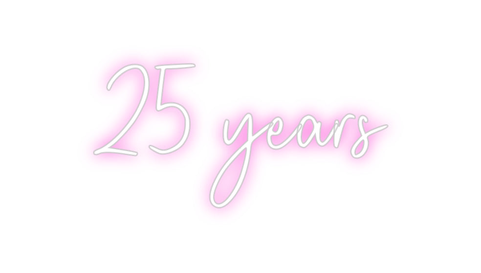 Custom Neon: 25 years