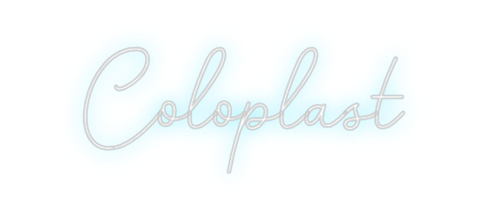 Custom Neon: Coloplast