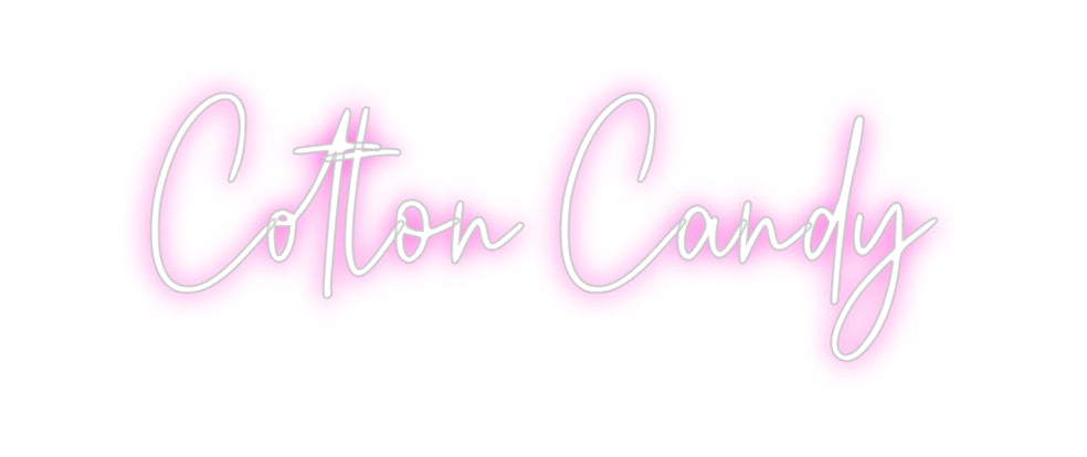 Custom Neon: Cotton Candy
