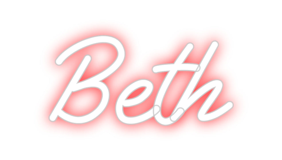 Custom Neon: Beth