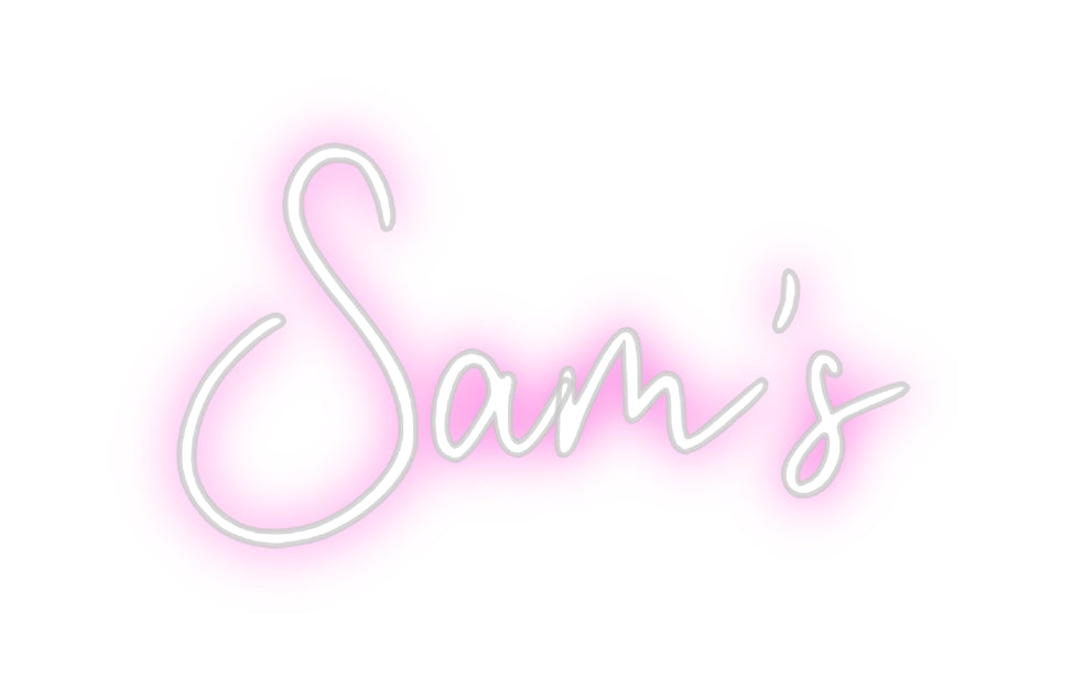 Custom Neon: Sam's