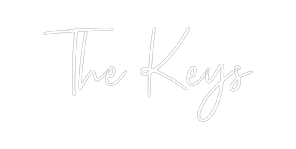 Custom Neon: The Keys