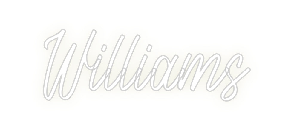 Custom Neon: Williams