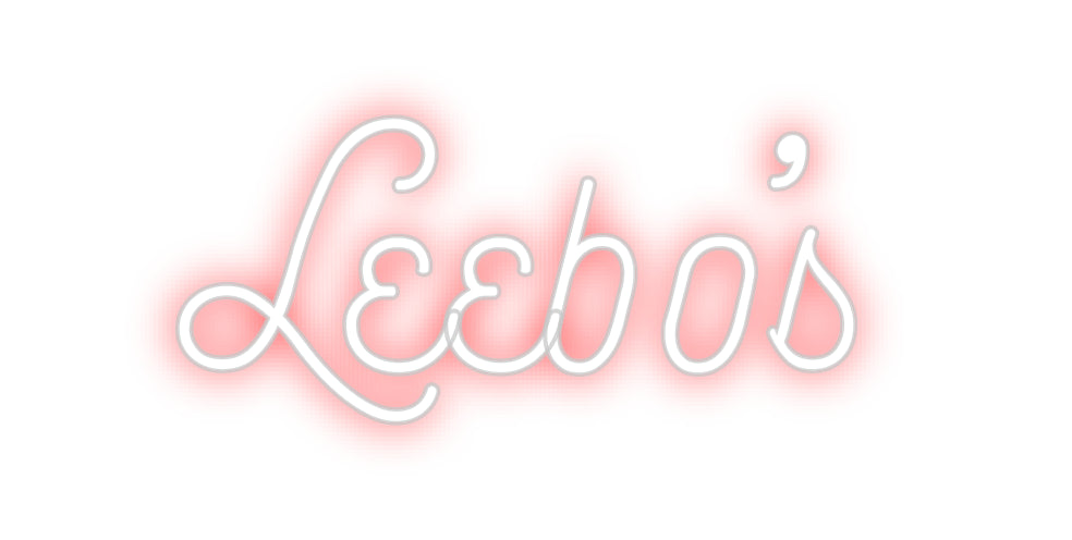 Custom Neon: Leebo’s