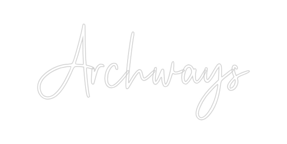 Custom Neon: Archways