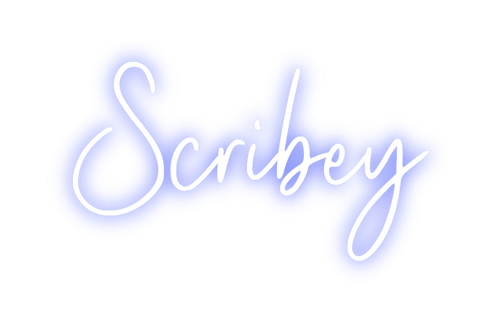 Custom Neon: Scribey