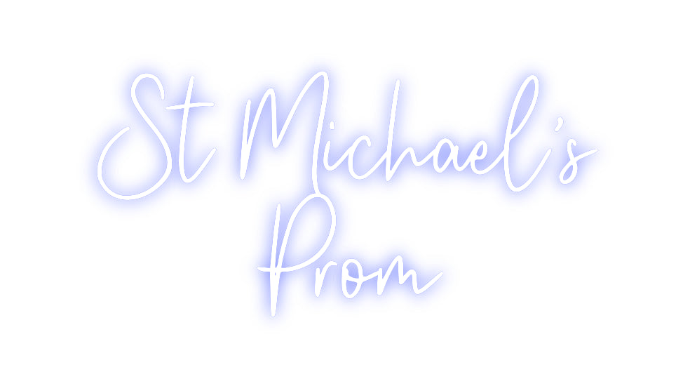 Custom Neon: St Michael’s
...