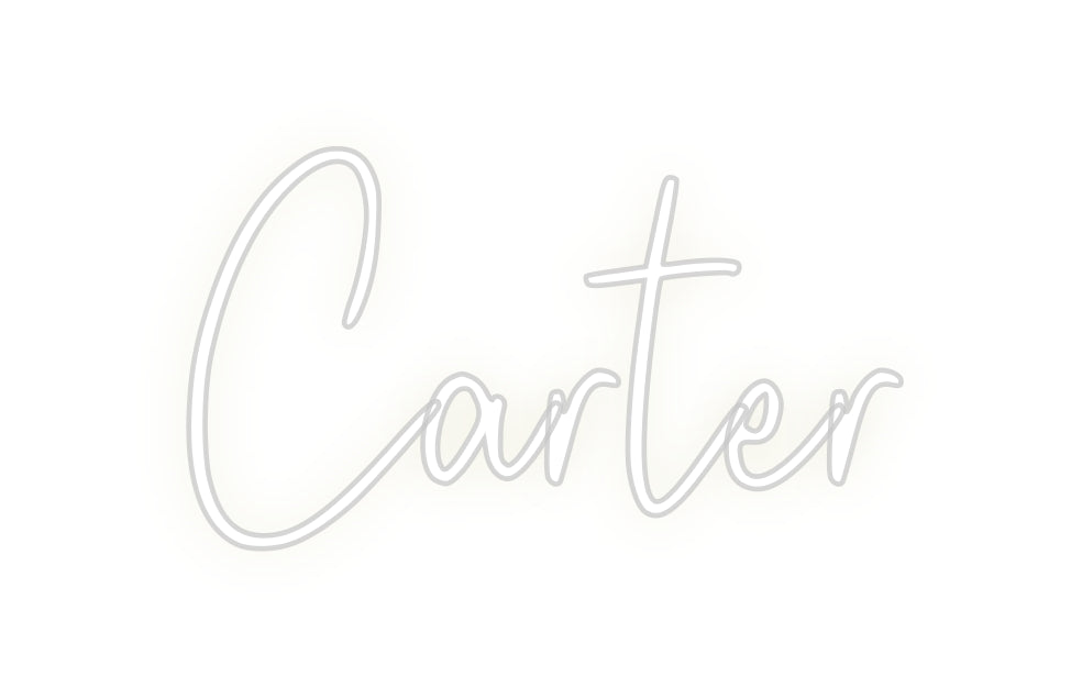 Custom Neon: Carter