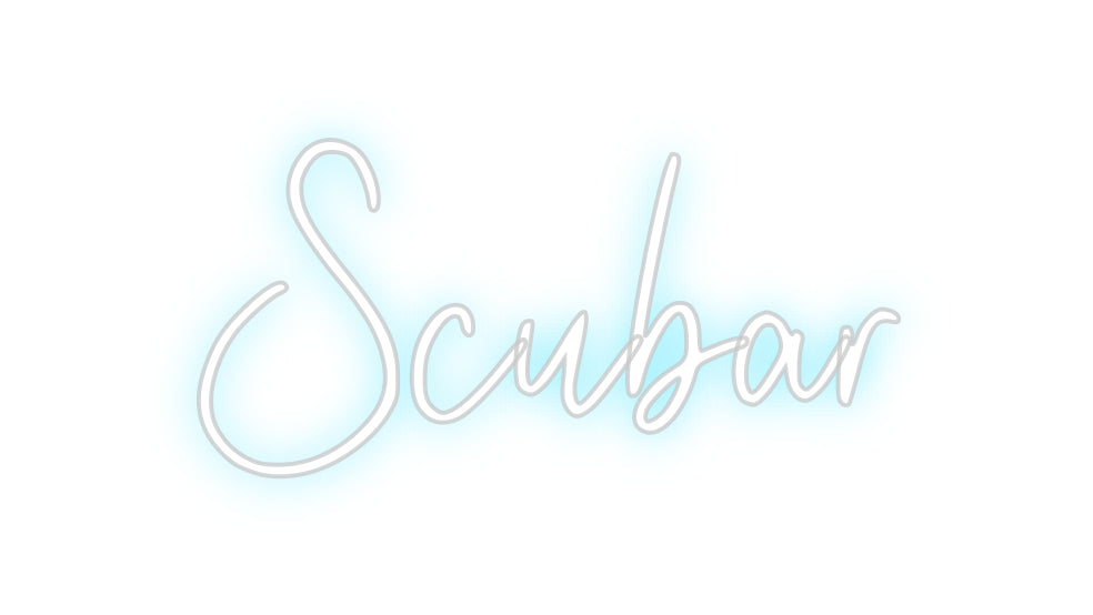 Custom Neon: Scubar