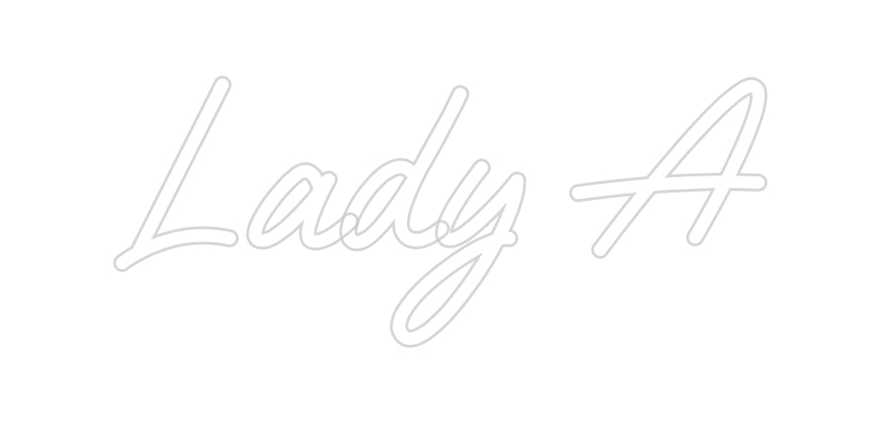 Custom Neon: Lady A