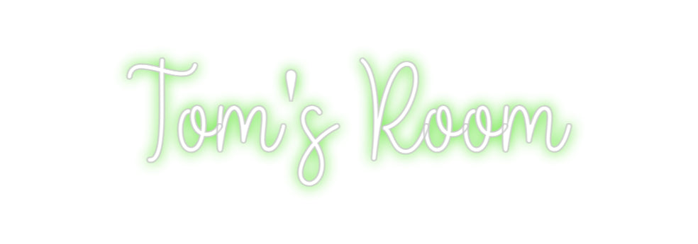 Custom Neon: Tom's Room