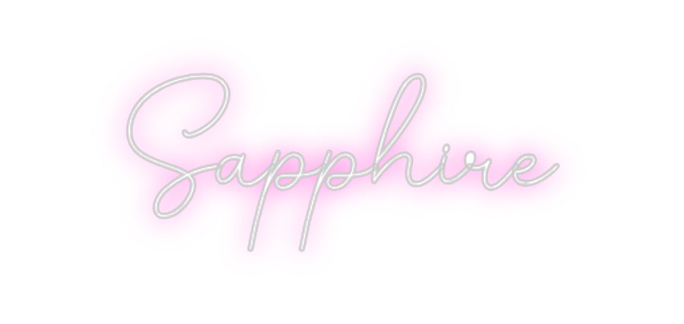 Custom Neon: Sapphire