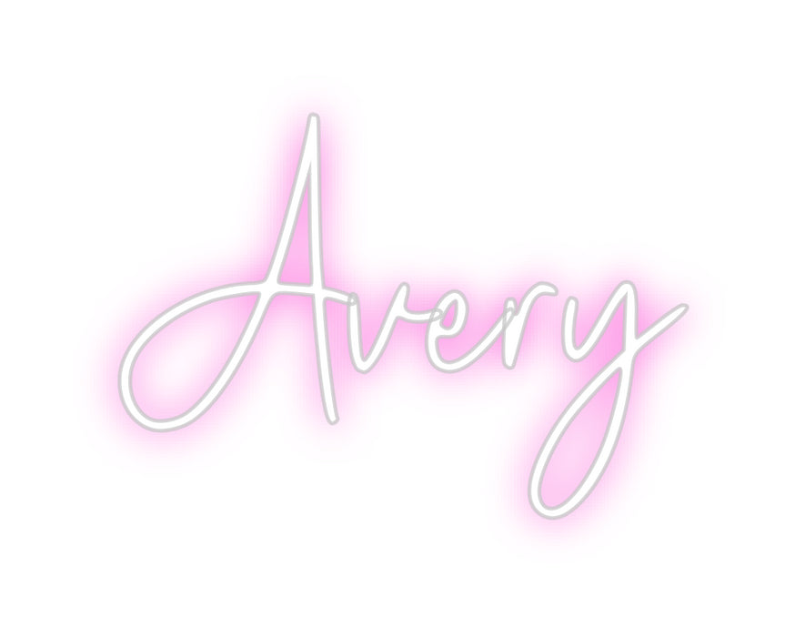 Custom Neon: Avery