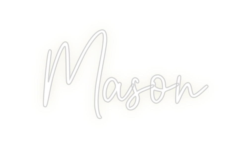 Custom Neon: Mason