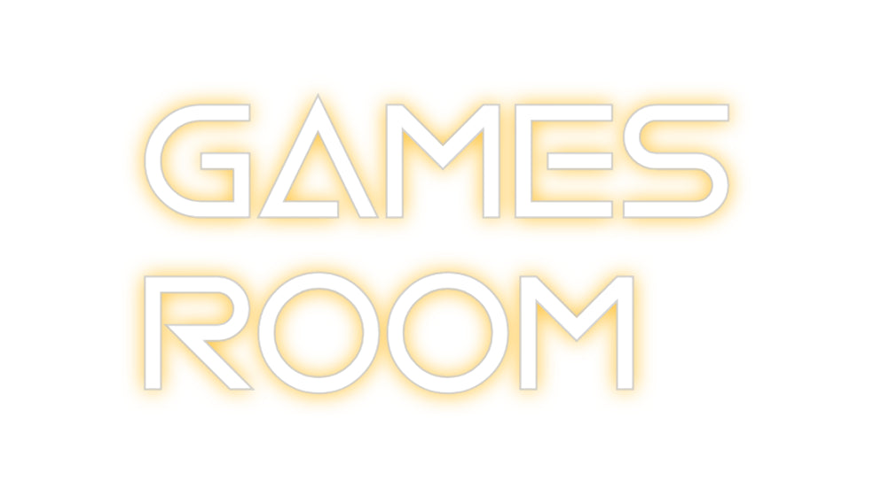 Custom Neon: Games
Room