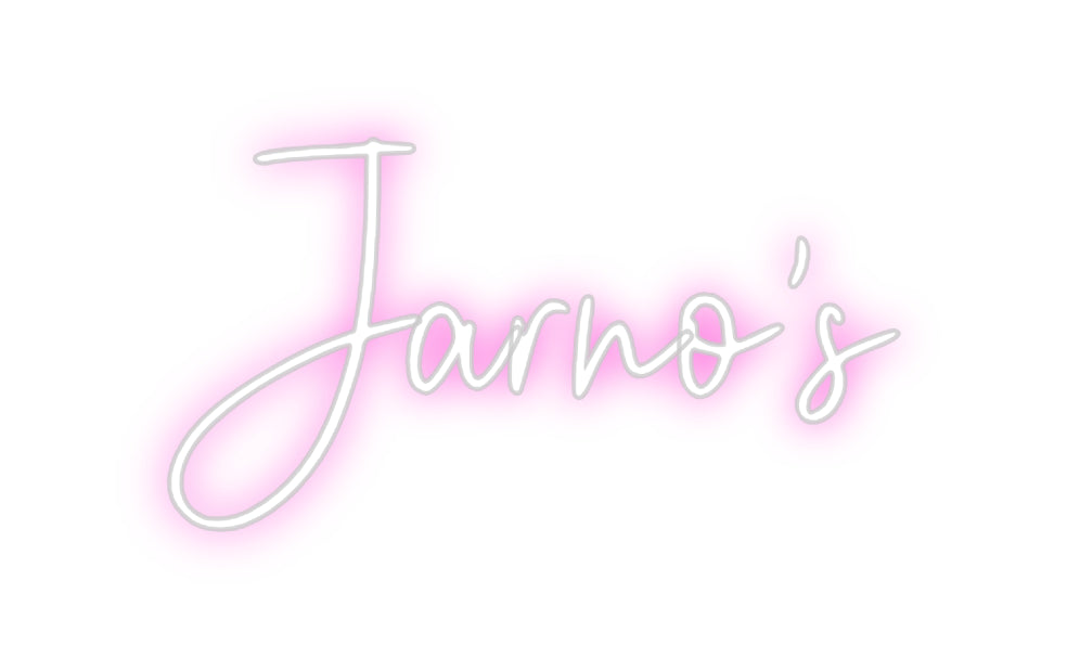 Custom Neon: Jarno's