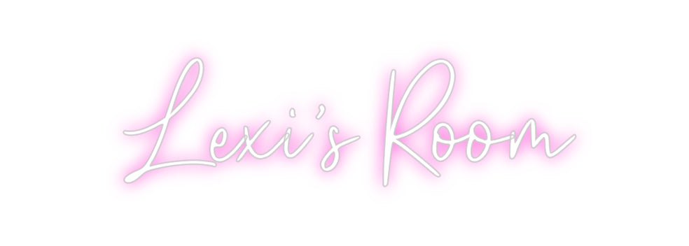 Custom Neon: Lexi’s Room