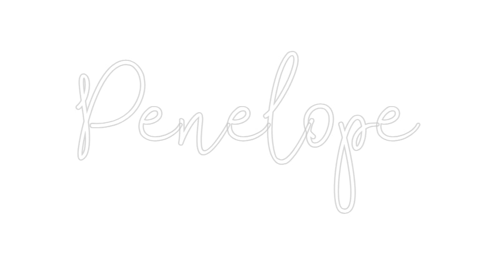 Custom Neon: Penelope