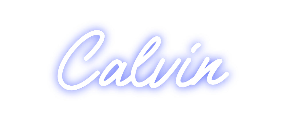 Custom Neon: Calvin