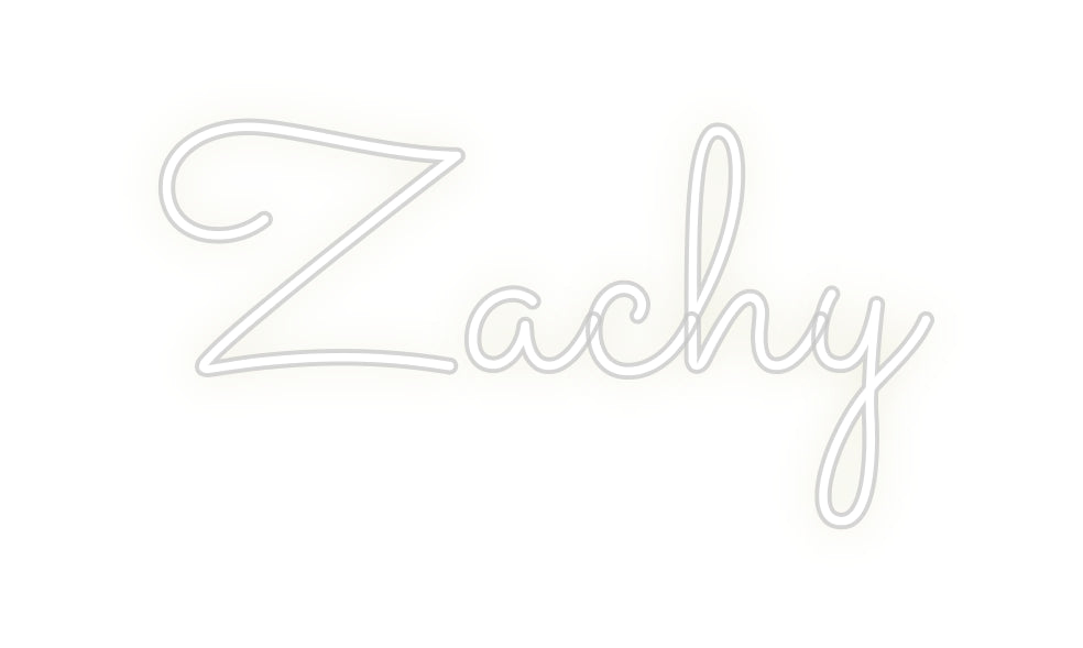 Custom Neon: Zachy