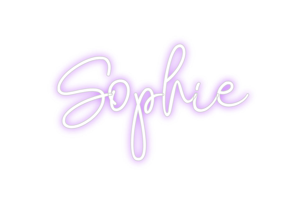 Custom Neon: Sophie