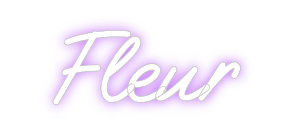 Custom Neon: Fleur