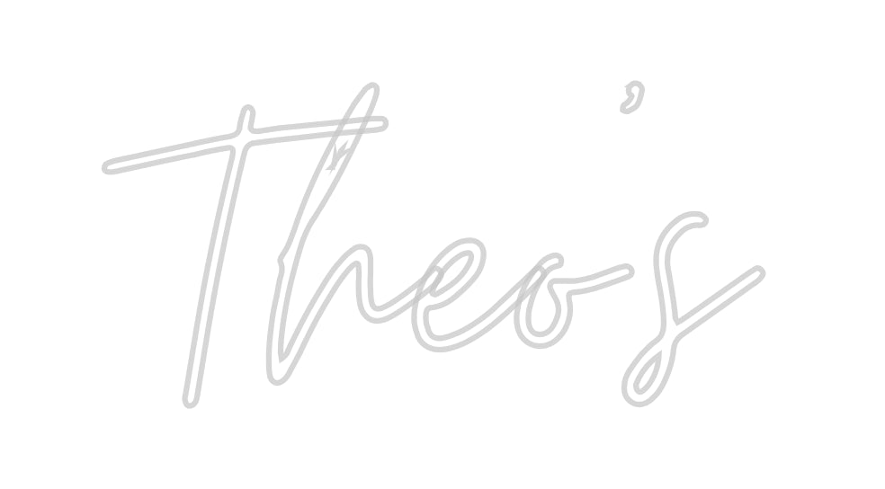 Custom Neon: Theo’s