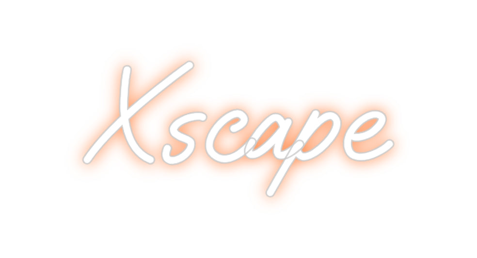 Custom Neon: Xscape