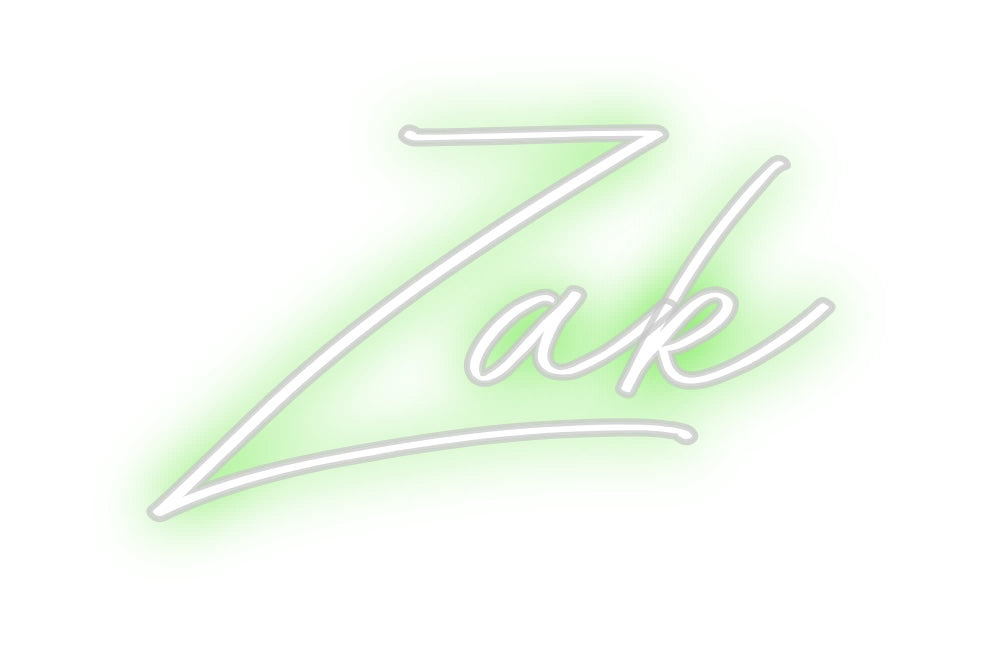 Custom Neon: Zak